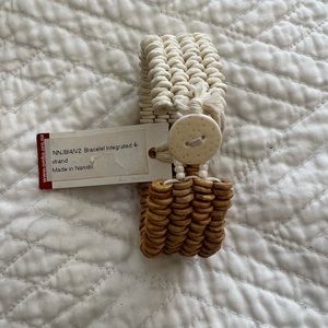 Classic Bracelet Wide Natural NWT